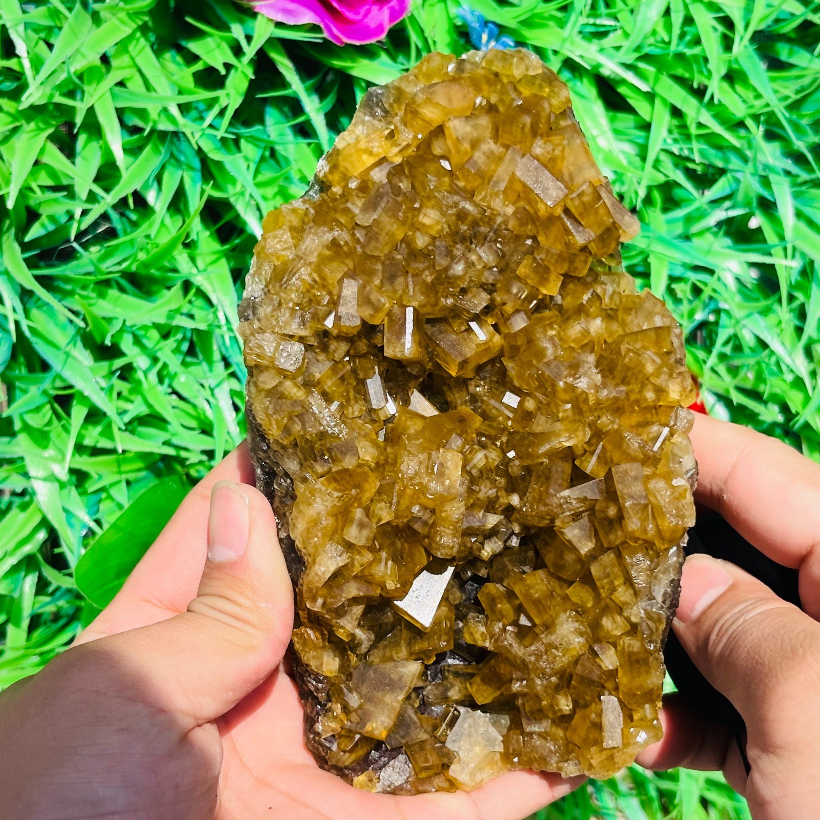 1257g Natural Rare Barite Quartz Crystal Cluster Rough Mineral Specimen Healing