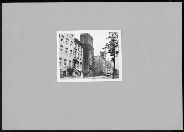 First Presbyterian Church, west side of Henry Street south of Clar- Old Photo