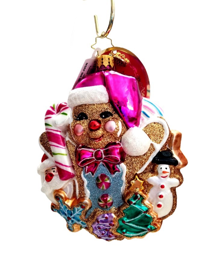 Christopher Radko - Spoiled With Sweets #1020850 Gingerbread & Cookie Wreath 