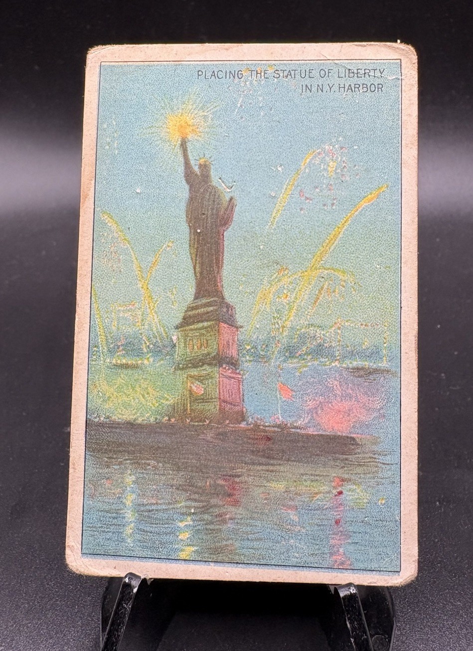 1911 ATC Historical Events Series Hoffman House Statue of Liberty T70