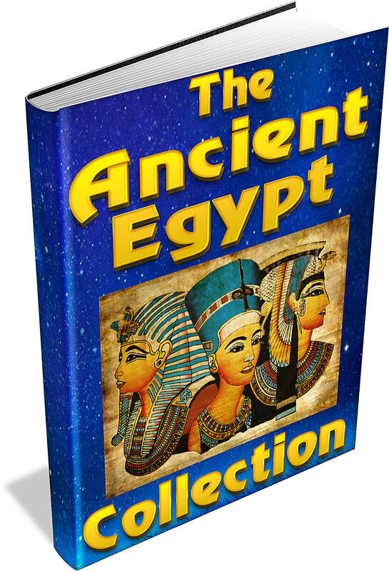 ANCIENT EGYPT 261 BOOK COLLECTION ON DVD - hieroglyphics, pyramid, sphinx