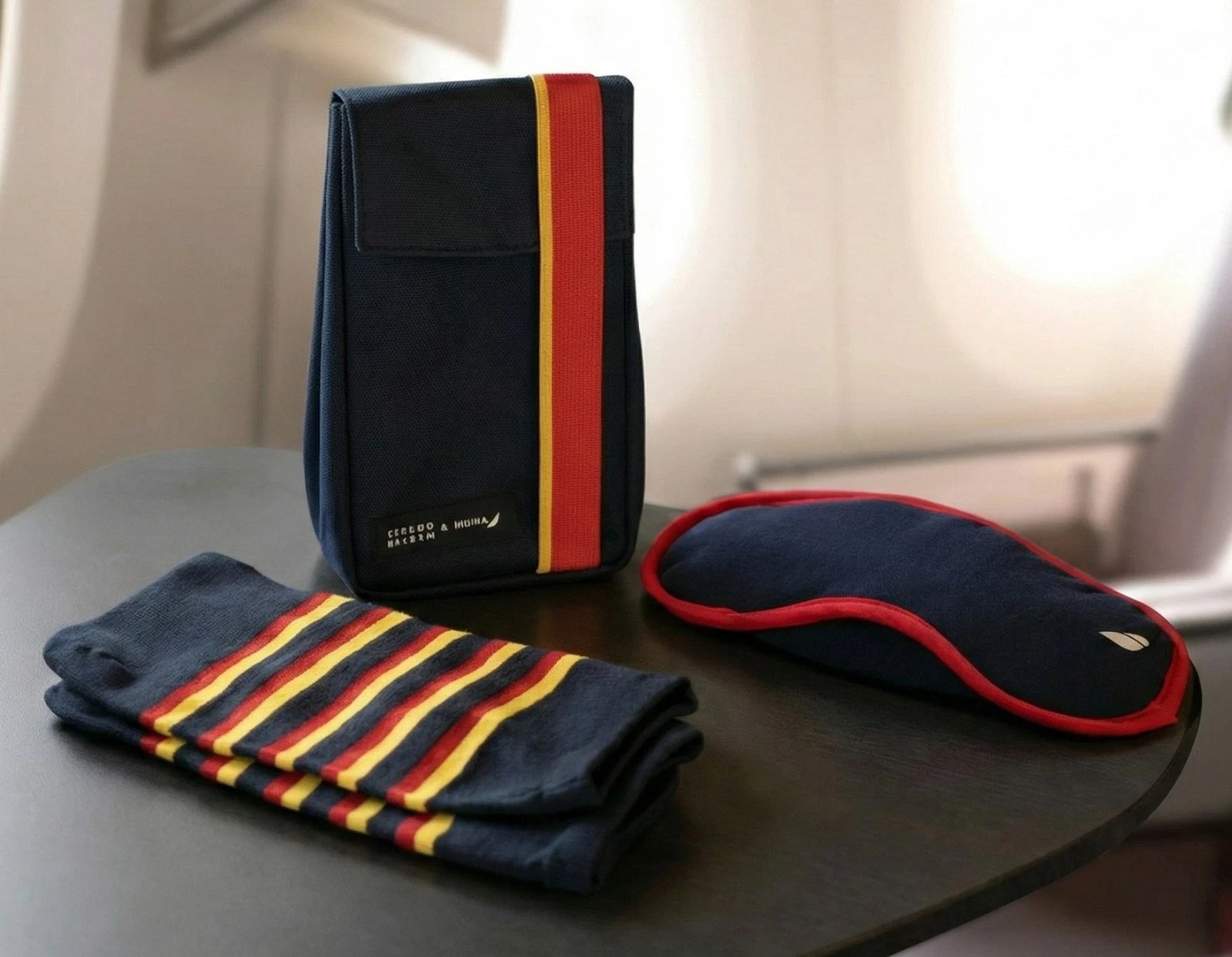 Iberia x Teresa Helbig Airline Premium Amenity Bag Kit Iberia x Teresa Helbig Airline Premium Amenity Bag Kit
