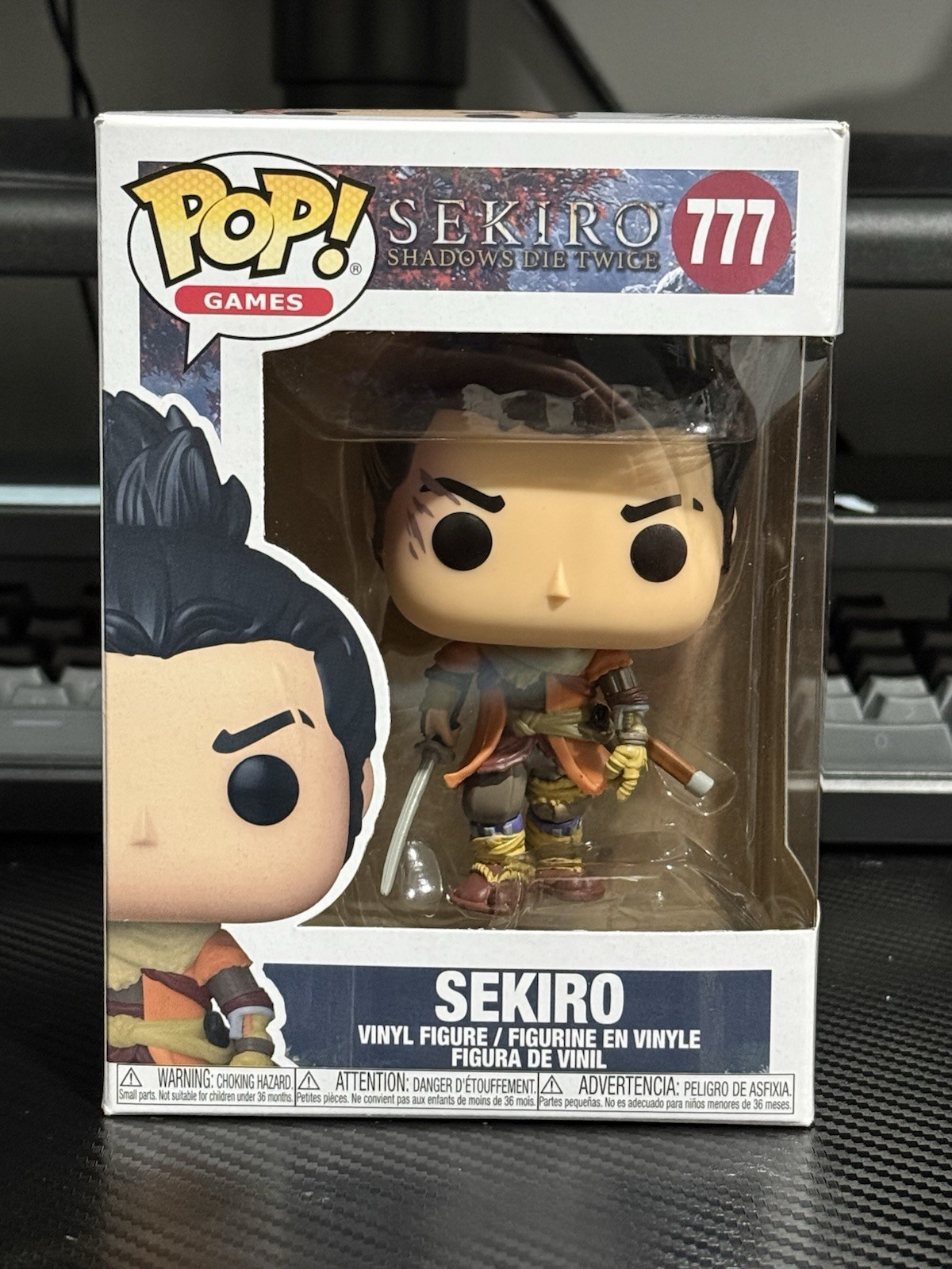Funko Pop Sekiro Shadows Die Twice 777 Figure with Protector