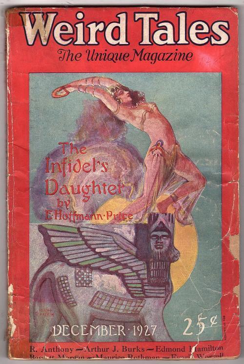 Weird Tales Dec 1927 C.A. Smith, Derleth, Ed Hamiliton - Pulp