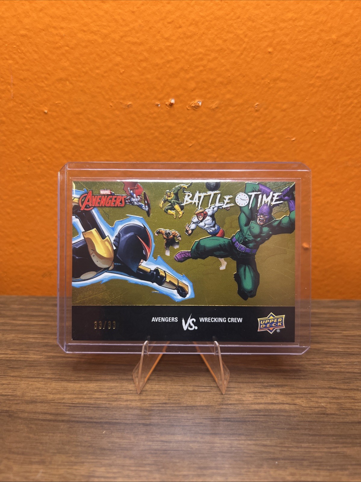 2023 Upper Deck Marvels Avengers Battle Time BT-3 Vs Wrecking Crew 33/33