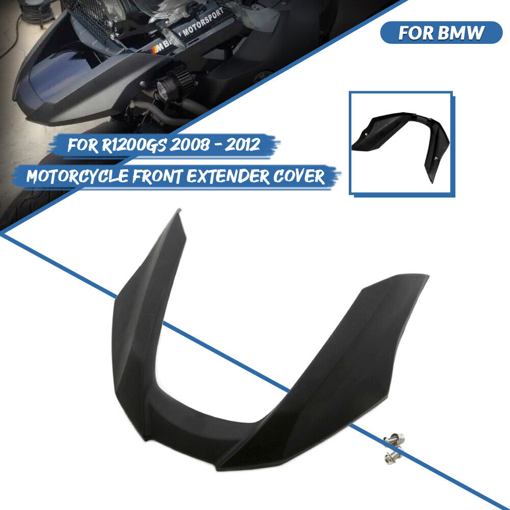 For BMW R1200GS 2008-2012 Motorcycle Front Beak Fairing Extension Extender Cover