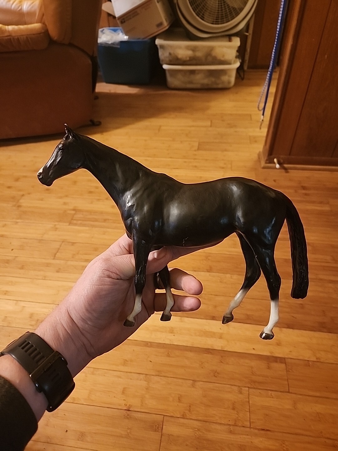 BREYER 1126 Richard Shrake Miss Resistance Free Touch of Class Horse Black 1985