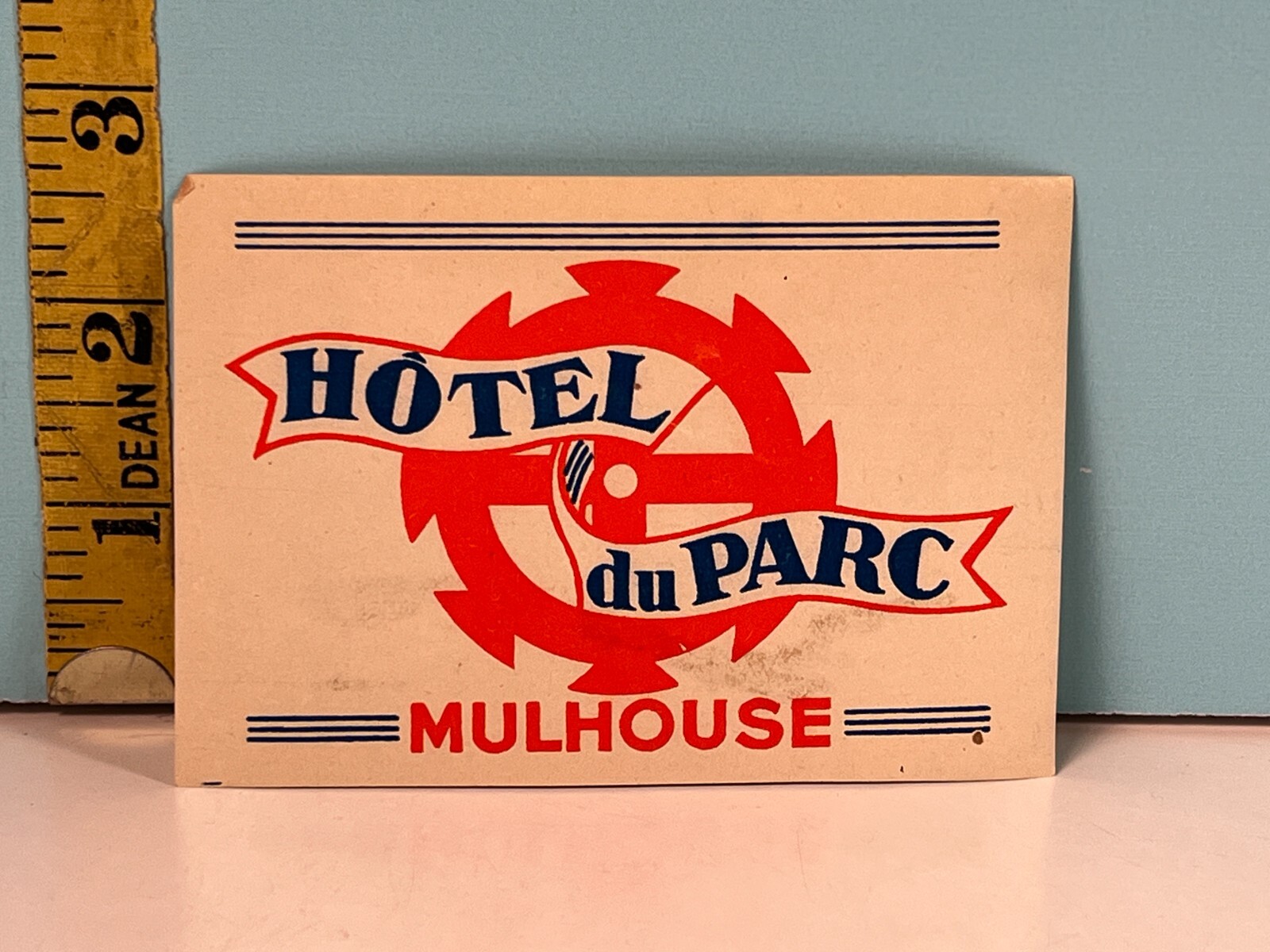 Vintage Hotel du PARC Mulhouse Sticker