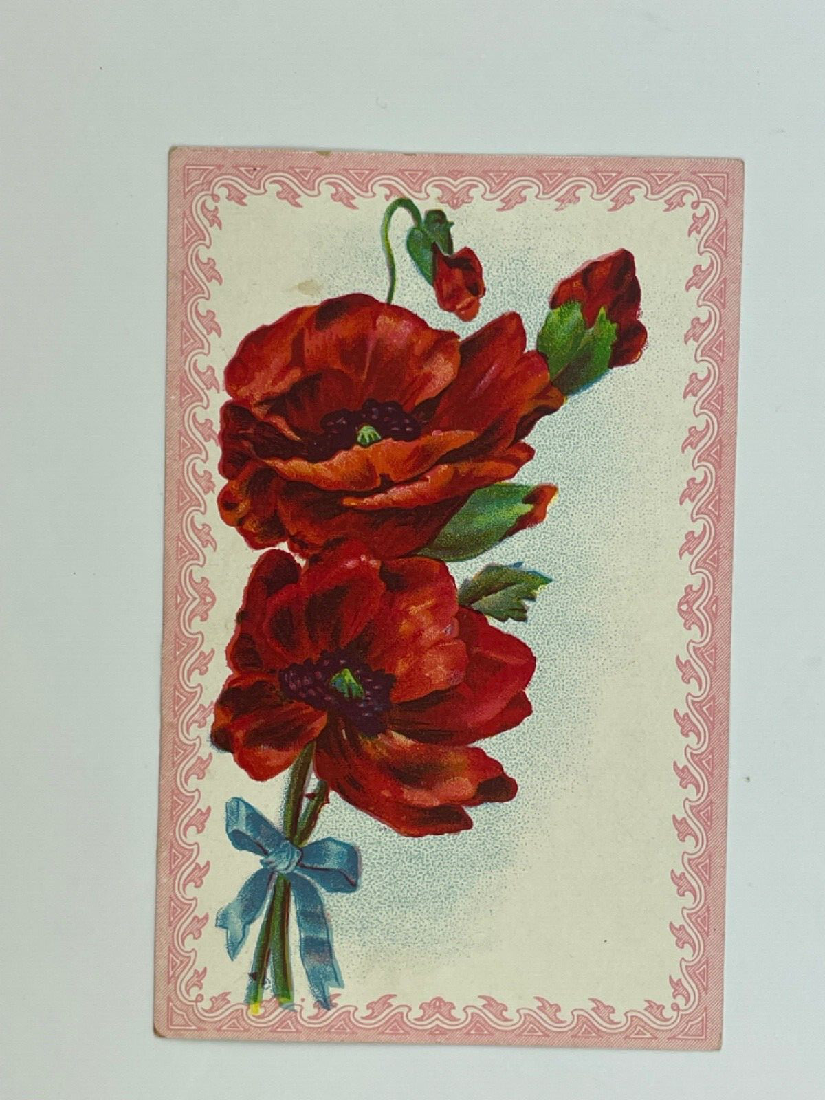 Vintage All Occasion Postcard with Bouquet