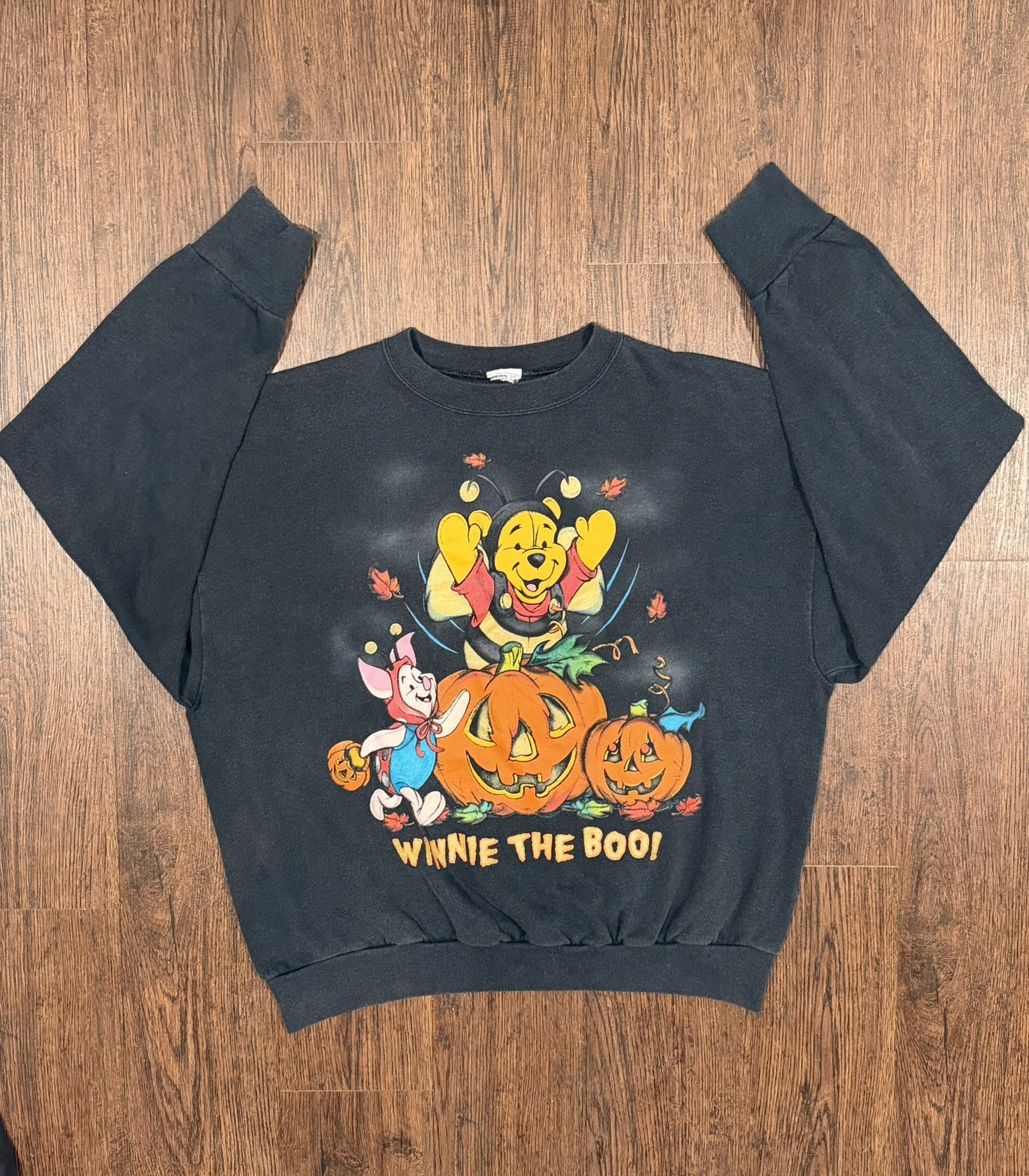 Vintage Disney Winnie The Pooh Sweatshirt Adult Winnie The Boo Halloween L/XL Vintage Disney Winnie The Pooh Sweatshirt Adult Winnie The Boo Halloween L/XL