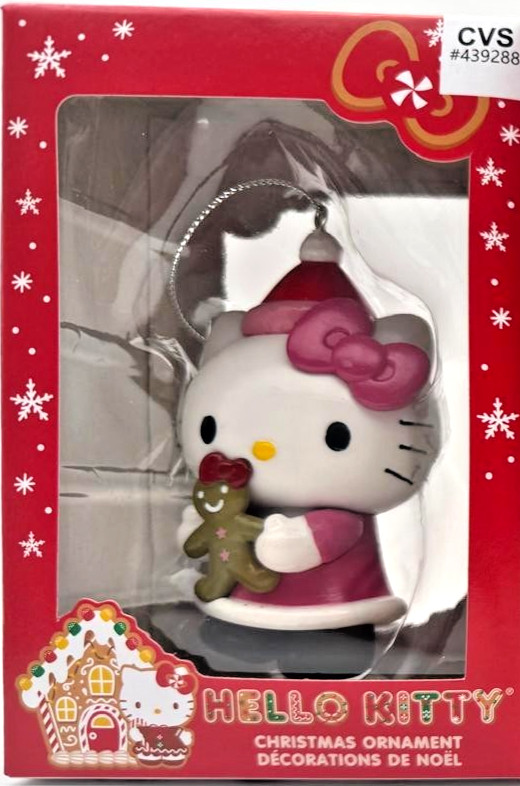CVS Exclusive Sanrio Hello Kitty Christmas Ornaments • 3 Variations • Brand New