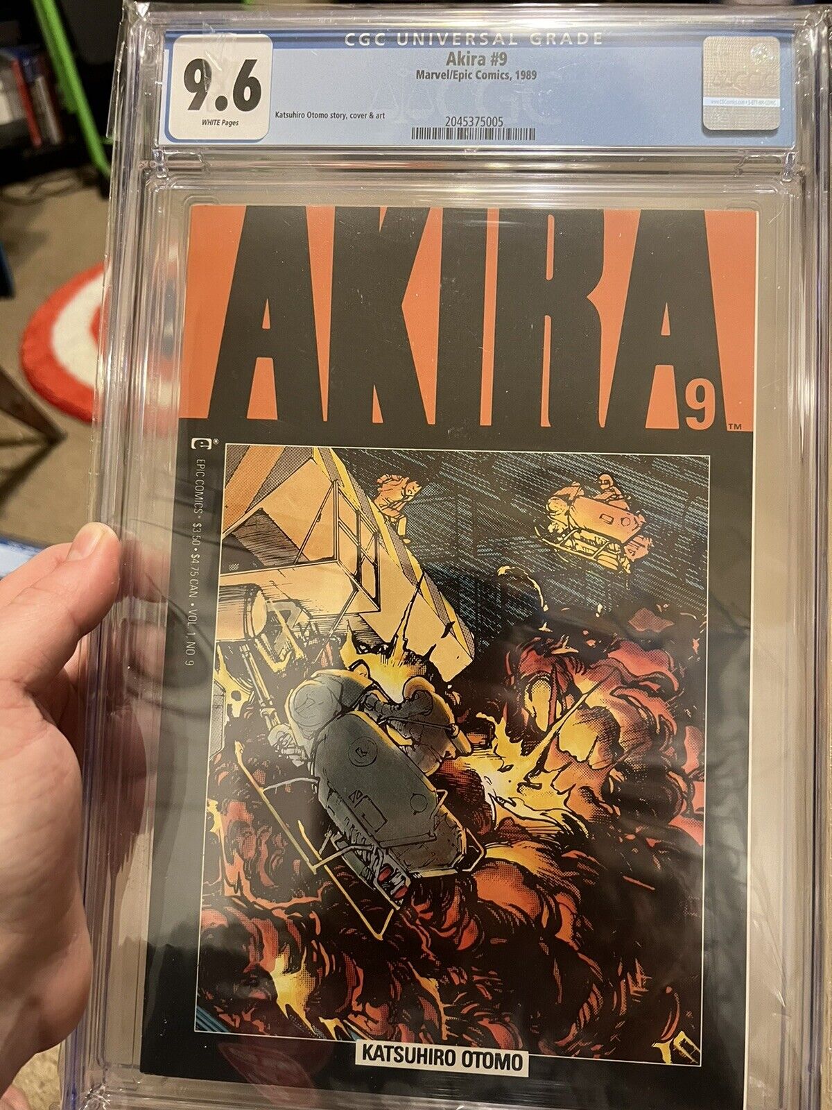 Akira #9 - CGC 9.6 - 1989