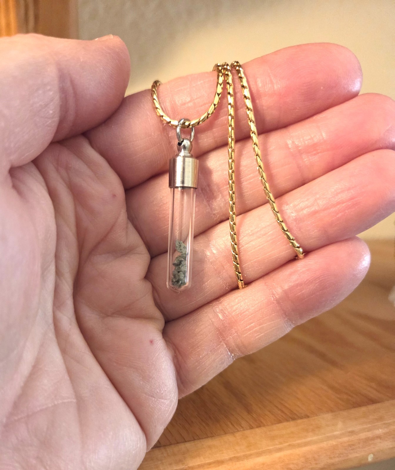 Mars Rock Pendant, Martian Meteorite Necklace Jewelry With Authenticity Card