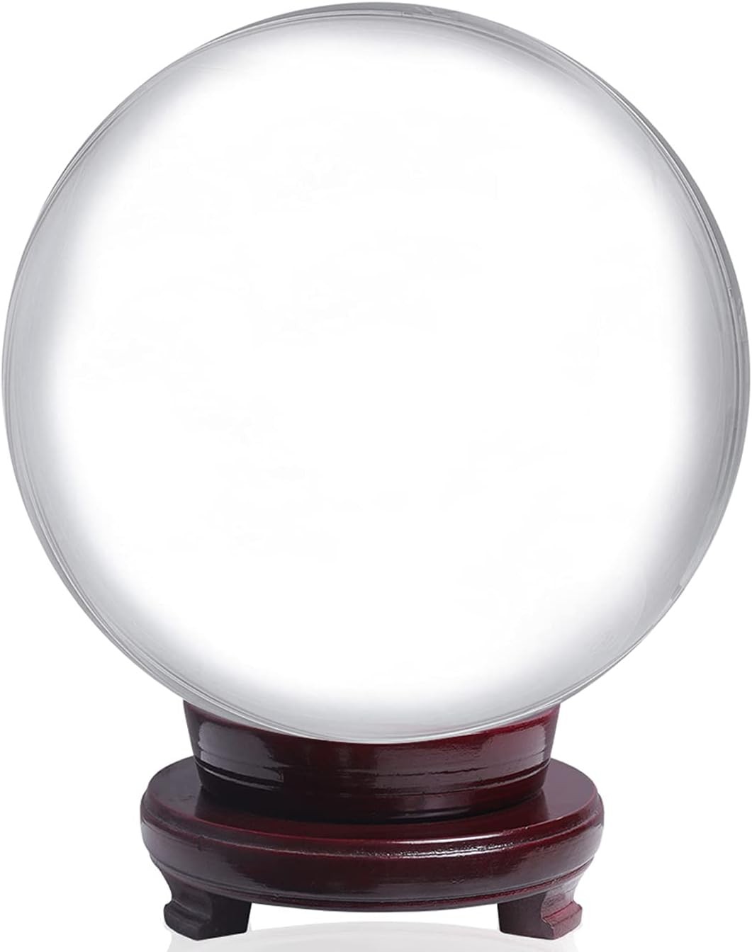 Huge Clear Divination Crystal Ball Meditation Glass Sphere