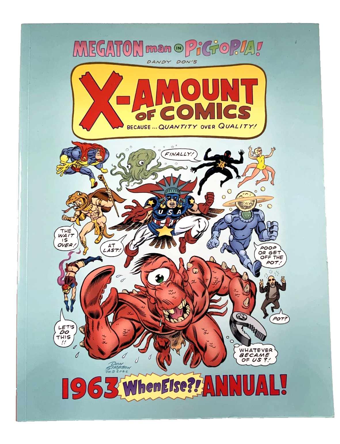 X-AMOUNT OF COMICS 1963 Annual (English) Paperback