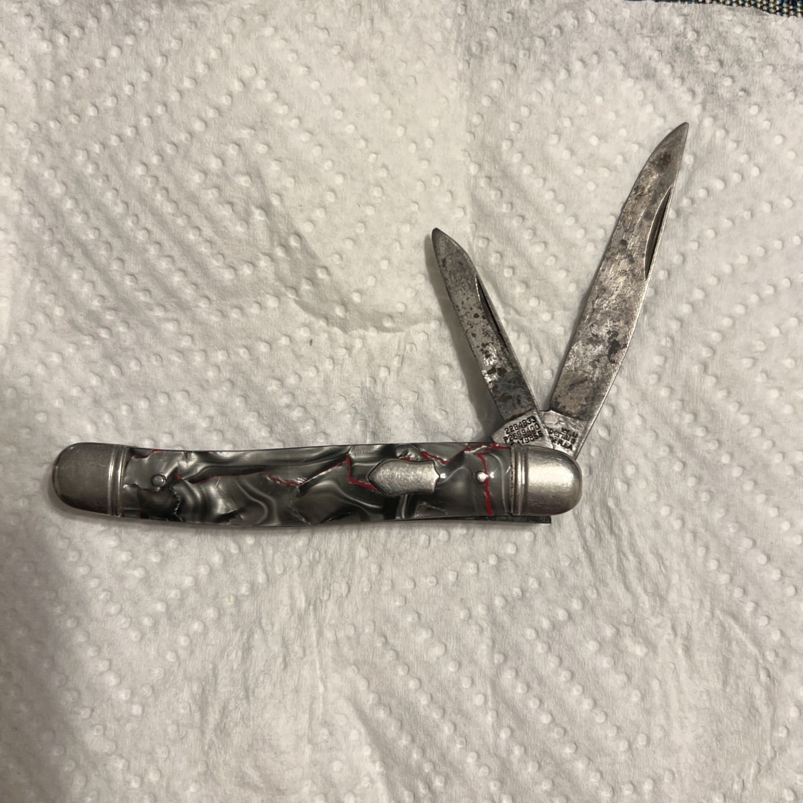Vintage Imperial Prov 2-Blade Small Stockman Slipjoint Pocketknife