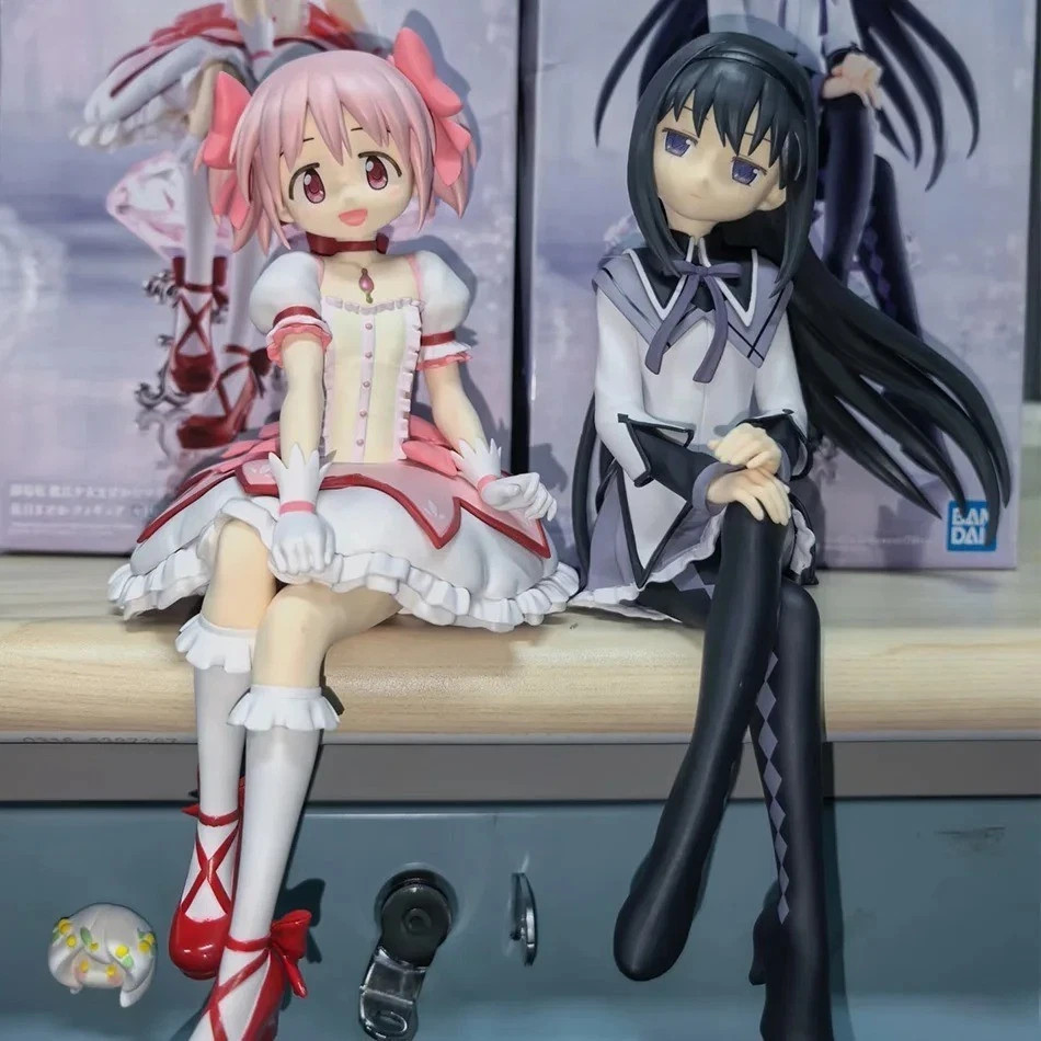 Puella Magi Madoka Magica Anime Figure Set 2PCS PVC Collectible Dolls, 2 Poses