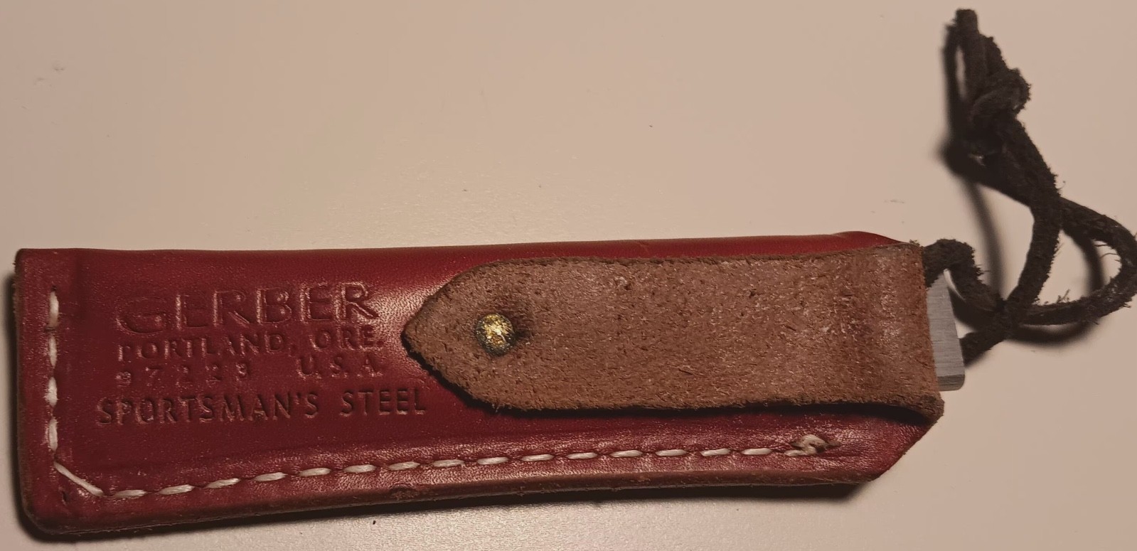 Vintage 5 inch Gerber Sportsman\'s Steel & Sheath