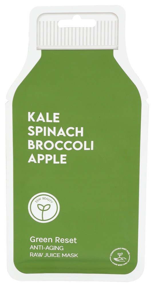 Esw Beauty Mask Green Reset Raw Jce 0.85 Fo Pack Of 10