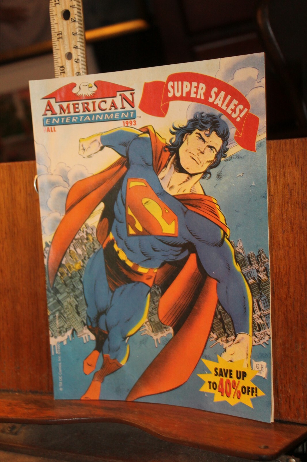 Vintage 1993 American Entertainment Catalog Fall Superman