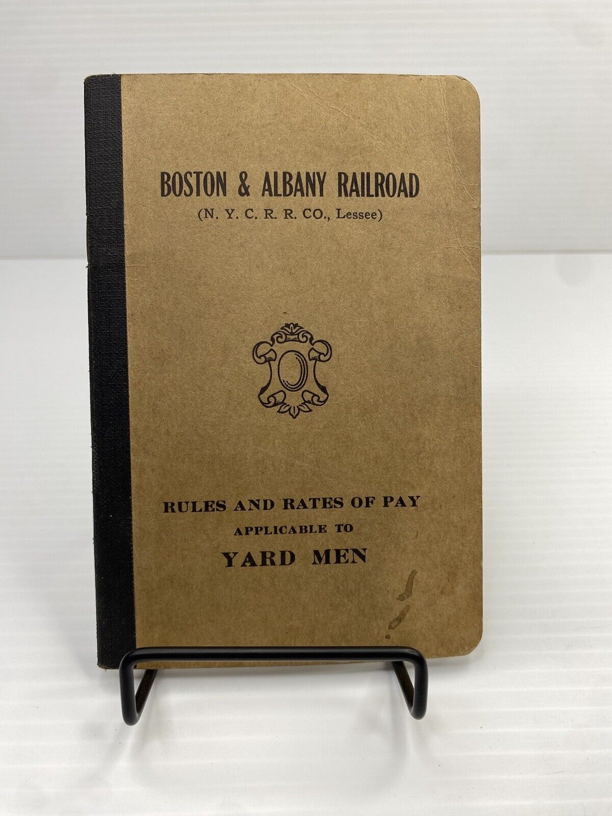 1941 Boston & Albany Railroad NYCRR Co Rules & Rates Yardmen RR New York Mass
