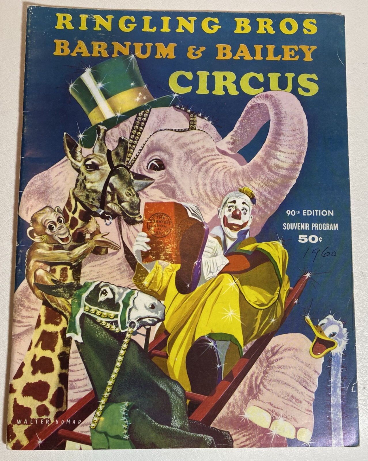 1960 RINGLING BROS and BARNUM & BAILEY Circus Souvenir Program