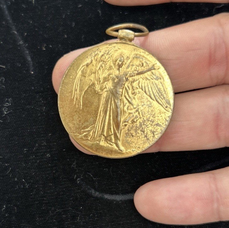 British WWI Victory Medal Pendant “The Great War For Civilisation” 1914-1919