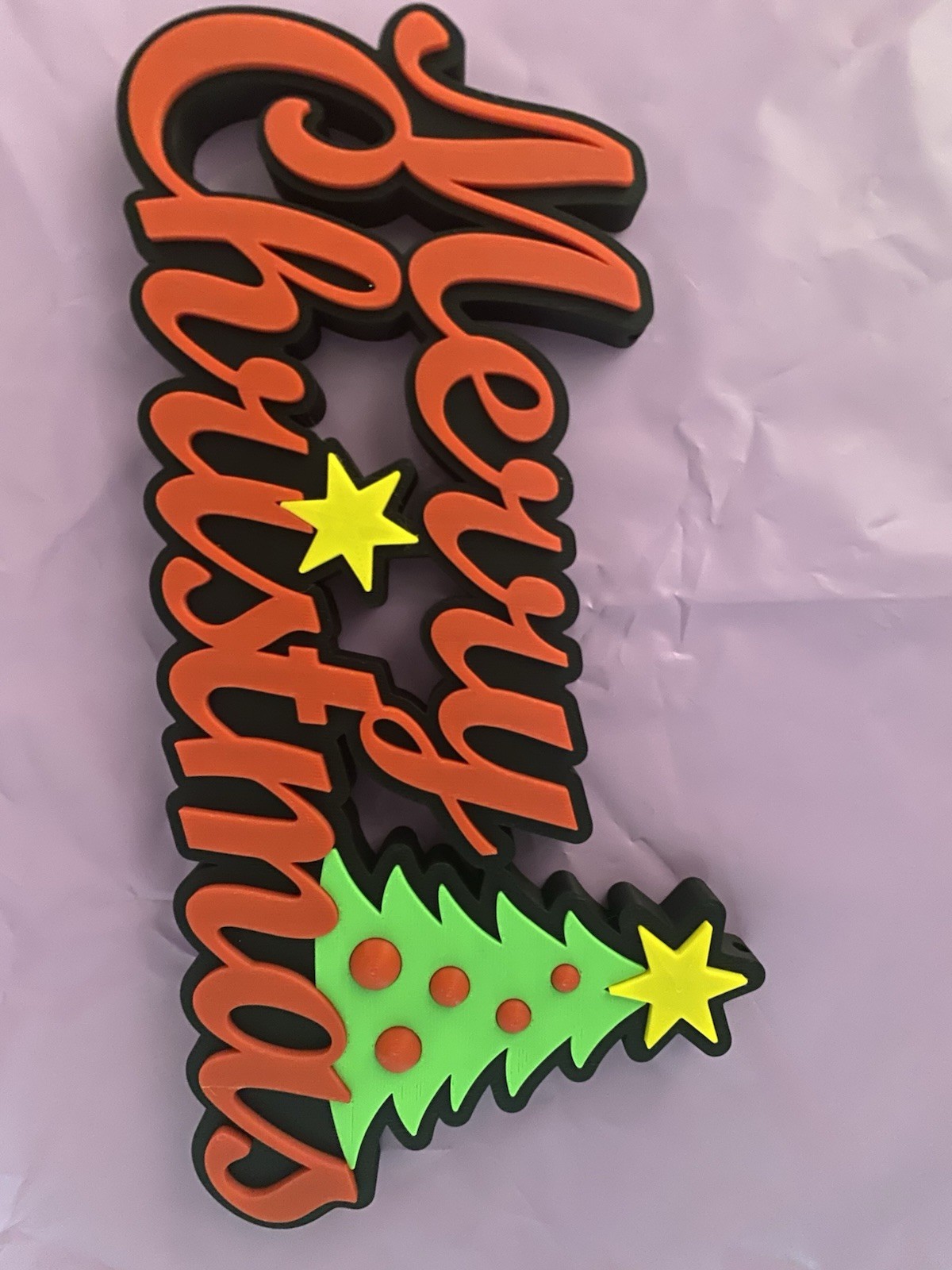 Merry Christmas Decor Sign