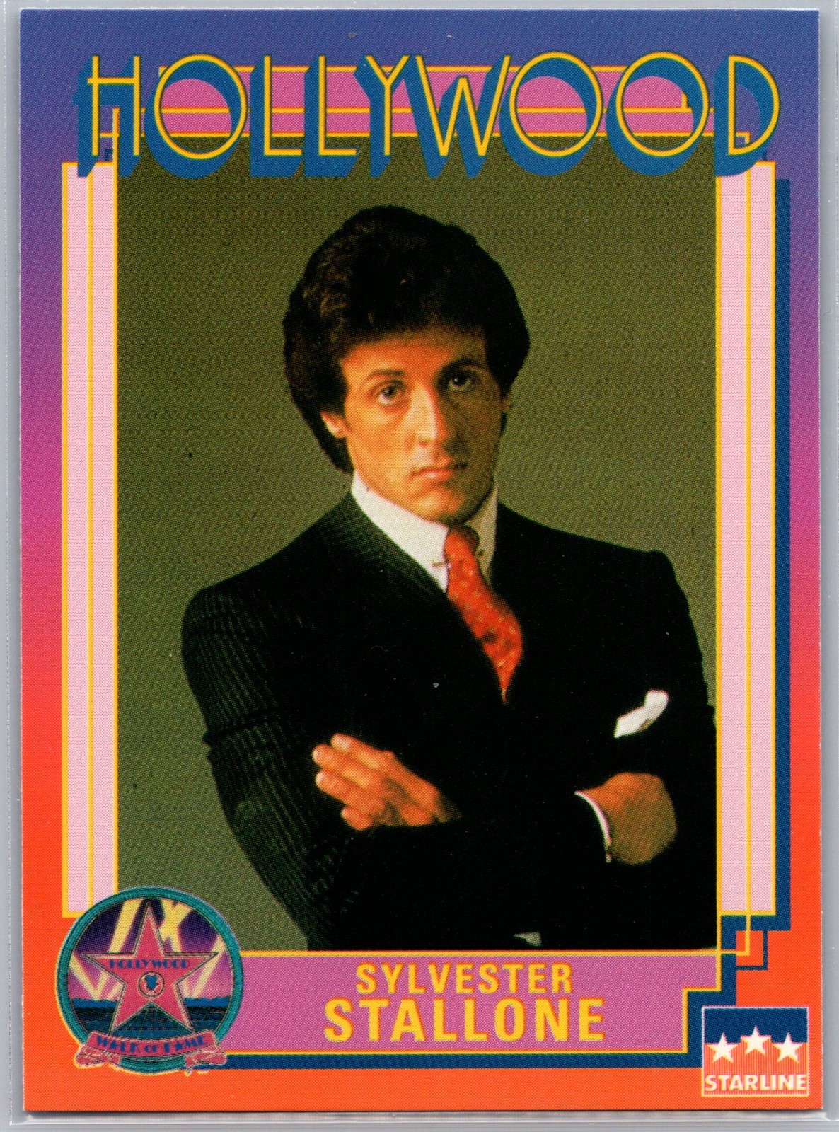 1991 Starline Hollywood Sylvester Stallone #9