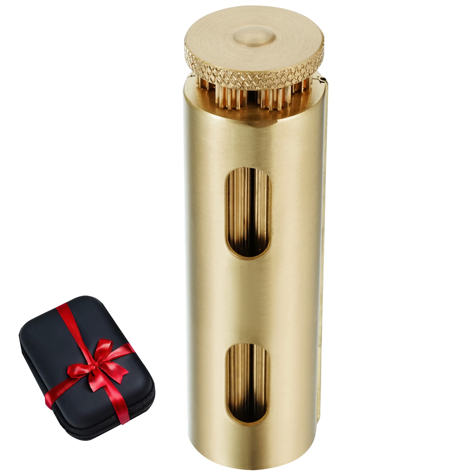 Cigarette Rolling Machine Solid Brass Tobacco Roller Fits Up to 70mm Paper