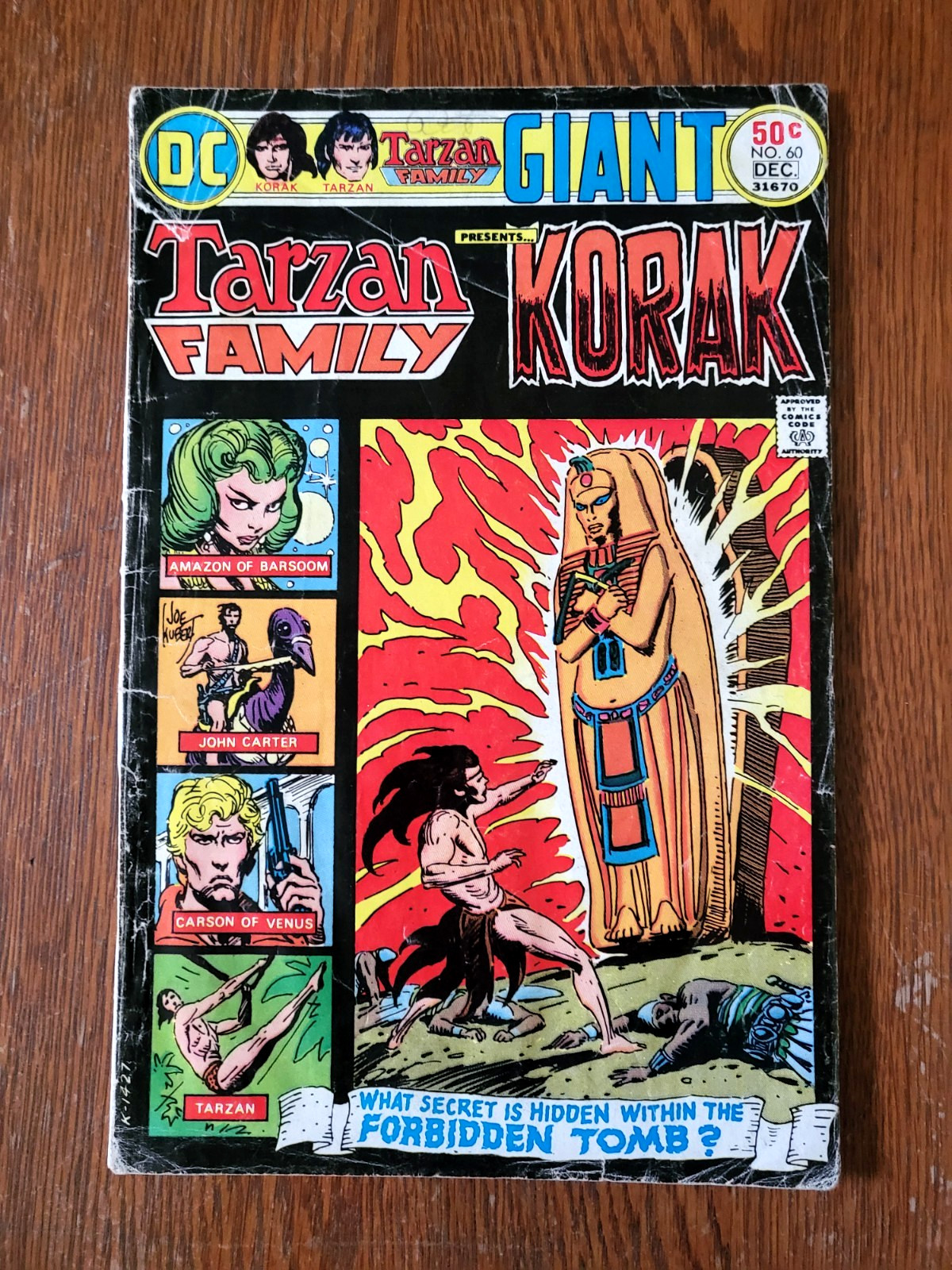 💎 Tarzan Family #60 (DC 1975) Bronze Age Comic - COMBINE SHIPPING 💎