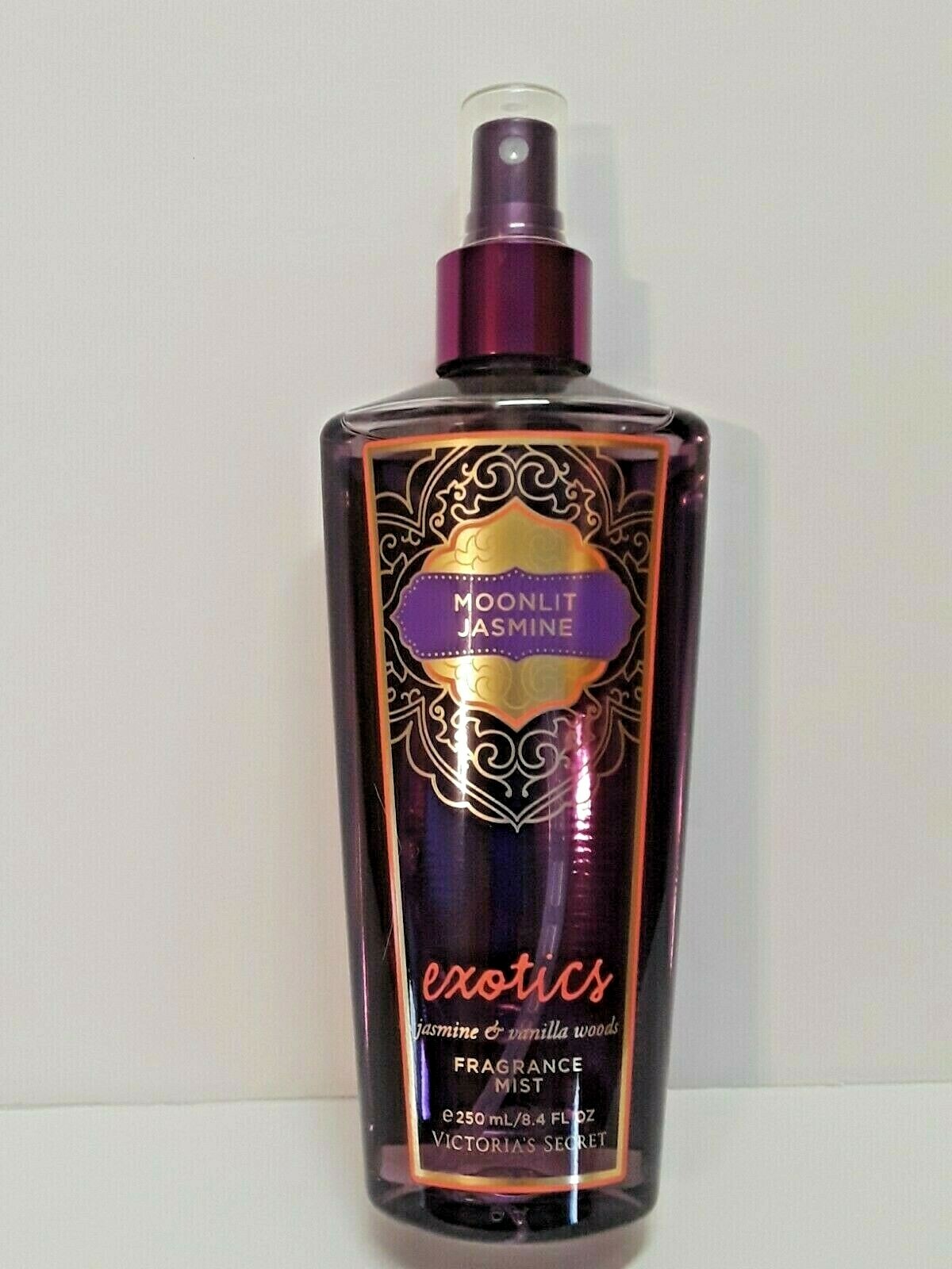 Victoria\'s Secret Moonlit Jasmine Exotics Fragrance Mist 8.4oz Jasmine & Vanilla