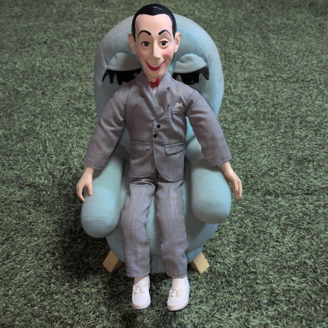 Talking Pee-wee Herman Doll & Chairry Puppet Plush Talking Pee-wee Herman Doll & Chairry Puppet Plush
