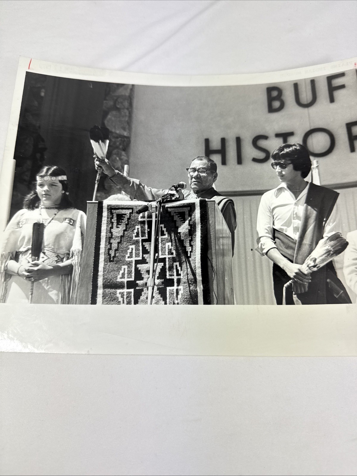 1970’s Press Photo Denver Post - Northern Cheyenne Plains Indian Museum