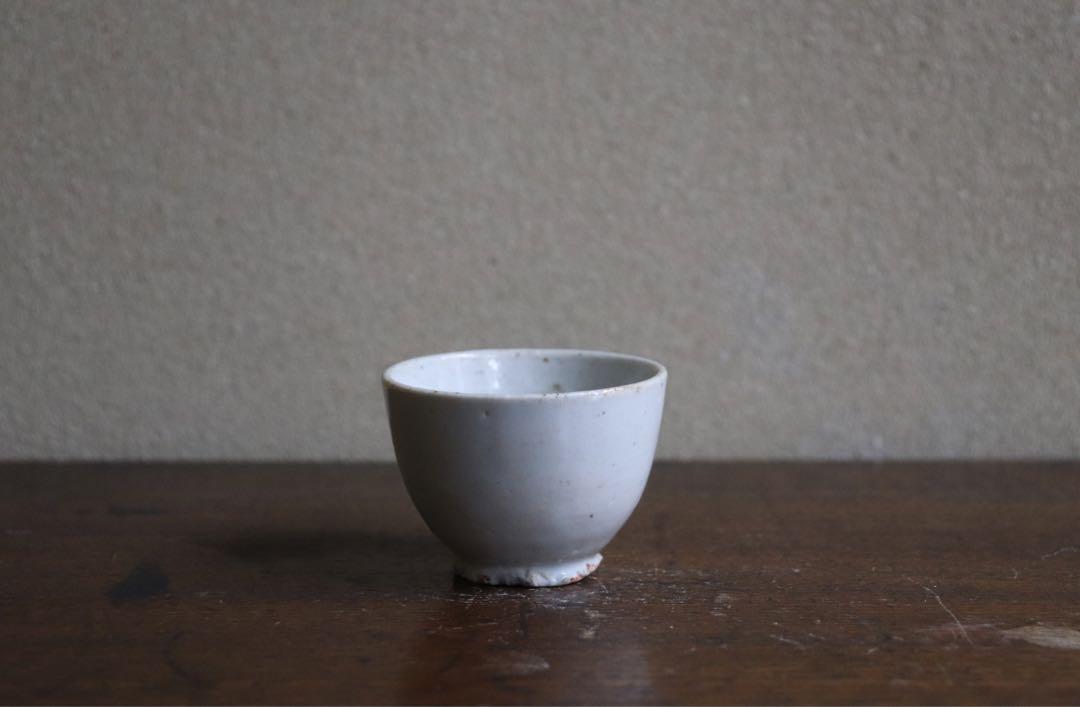 Yi Dynasty White Porcelain Cup Joseon Sake