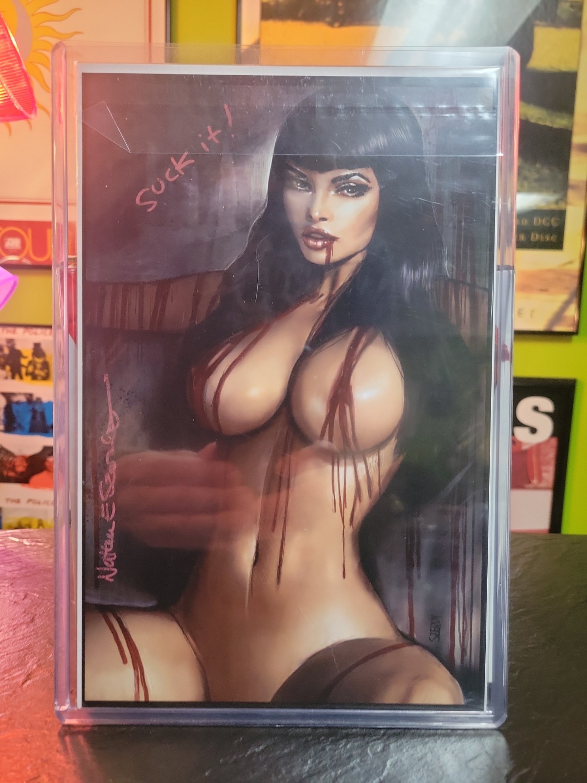 Vampirella #24 Signed Nathan Szerdy Virgin Variant \ Vampirella #24 Signed Nathan Szerdy Virgin Variant \