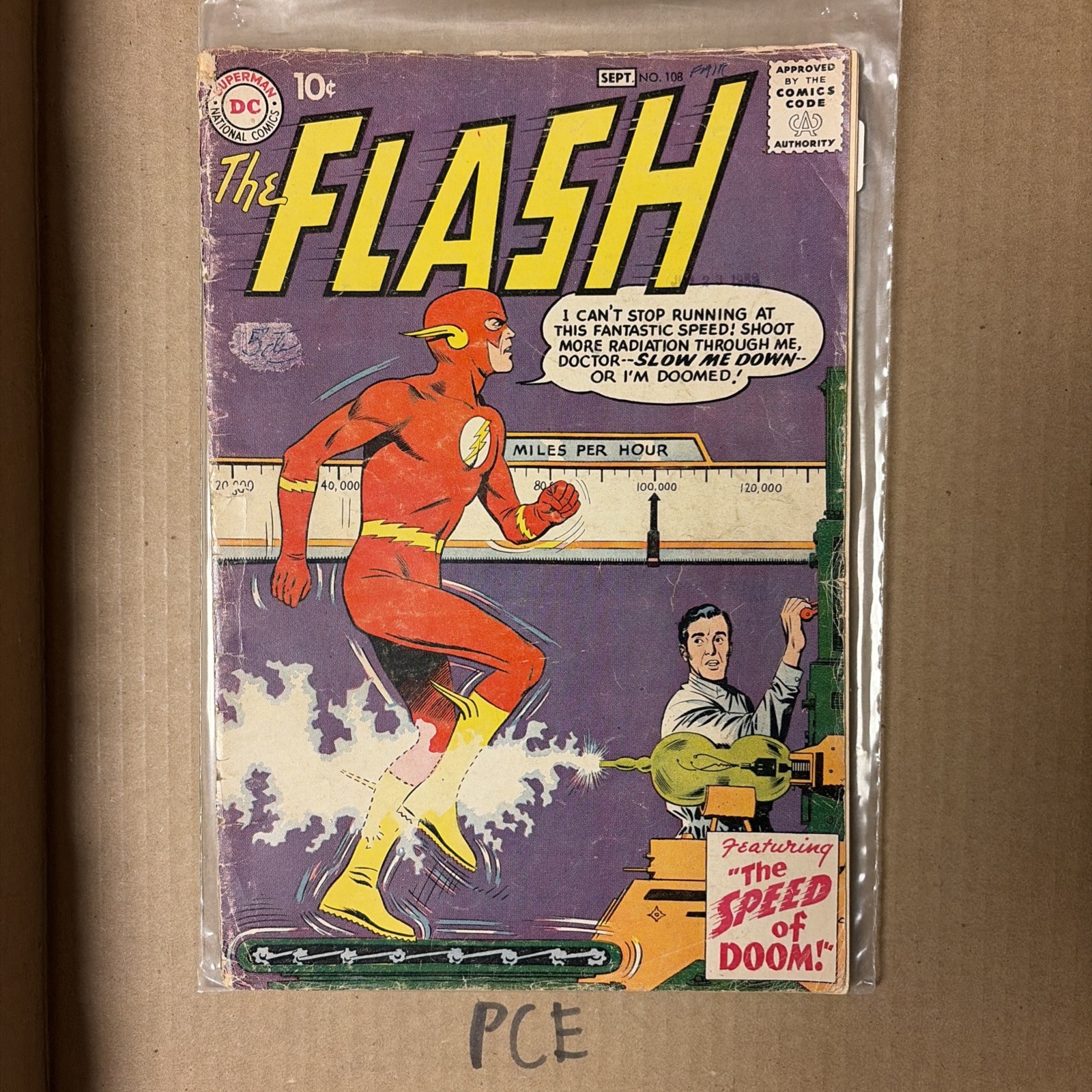 The Flash #108 (DC Comics Aug-Sept 1959)
