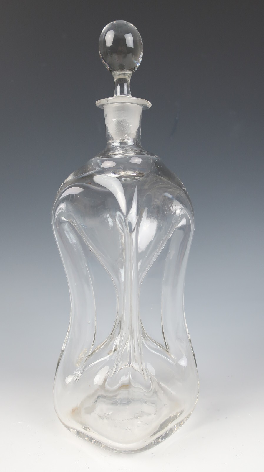 Antique Kuttrolf Half Post Decanter Bottle Blown Glass Glug-Glug Kluk-Kluk Antique Kuttrolf Half Post Decanter Bottle Blown Glass Glug-Glug Kluk-Kluk