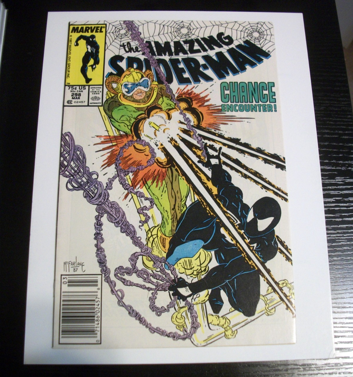 Amazing Spider-Man #298 (1987) 1st Todd McFarlane Spider-Man 1st Eddie Brock app Amazing Spider-Man #298 (1987) 1st Todd McFarlane Spider-Man 1st Eddie Brock app