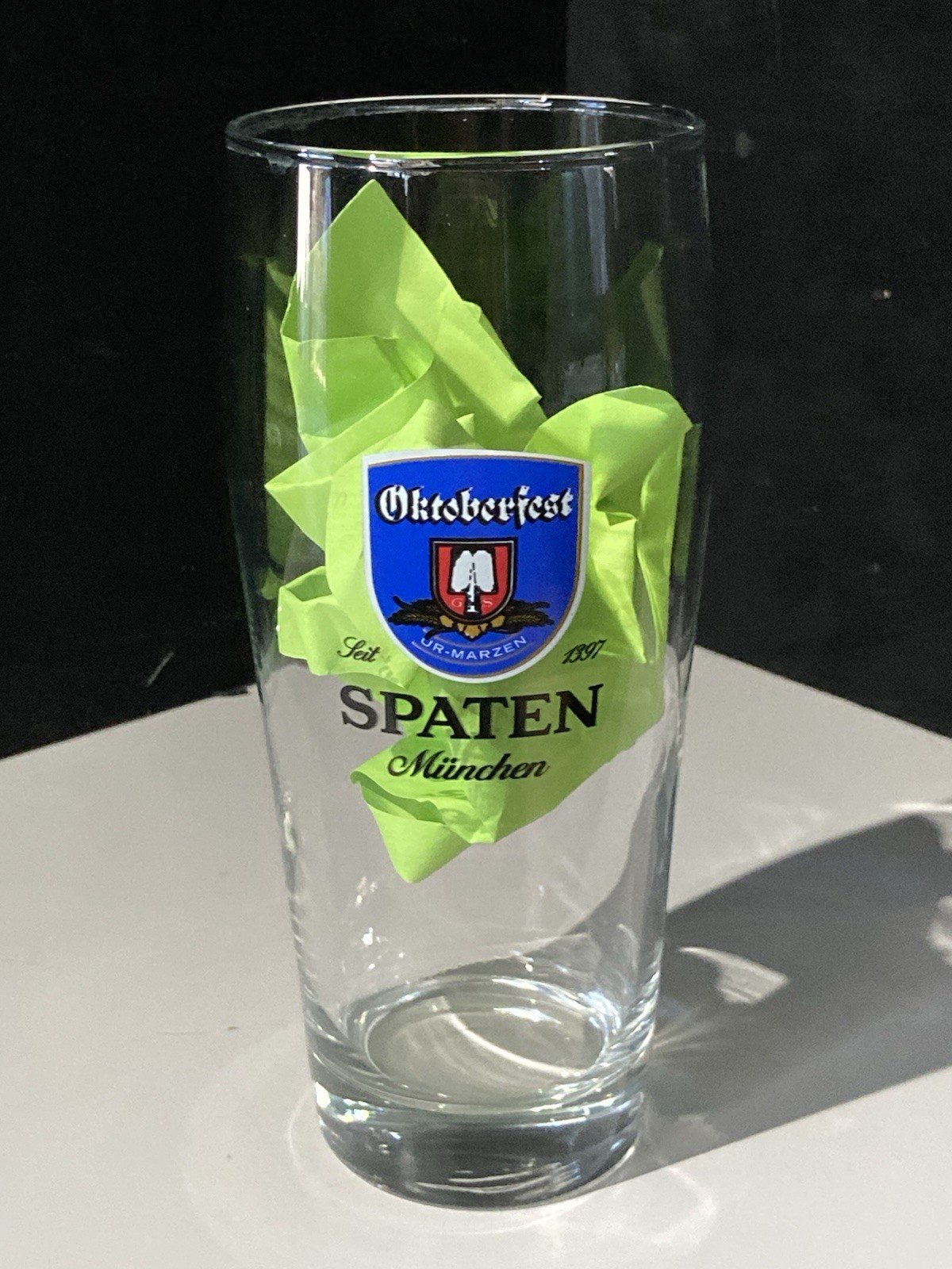 ✅ NEW (1) Spaten Munchen Germany Oktoberfest Beer Glass Bar Craft Pint Glasses
