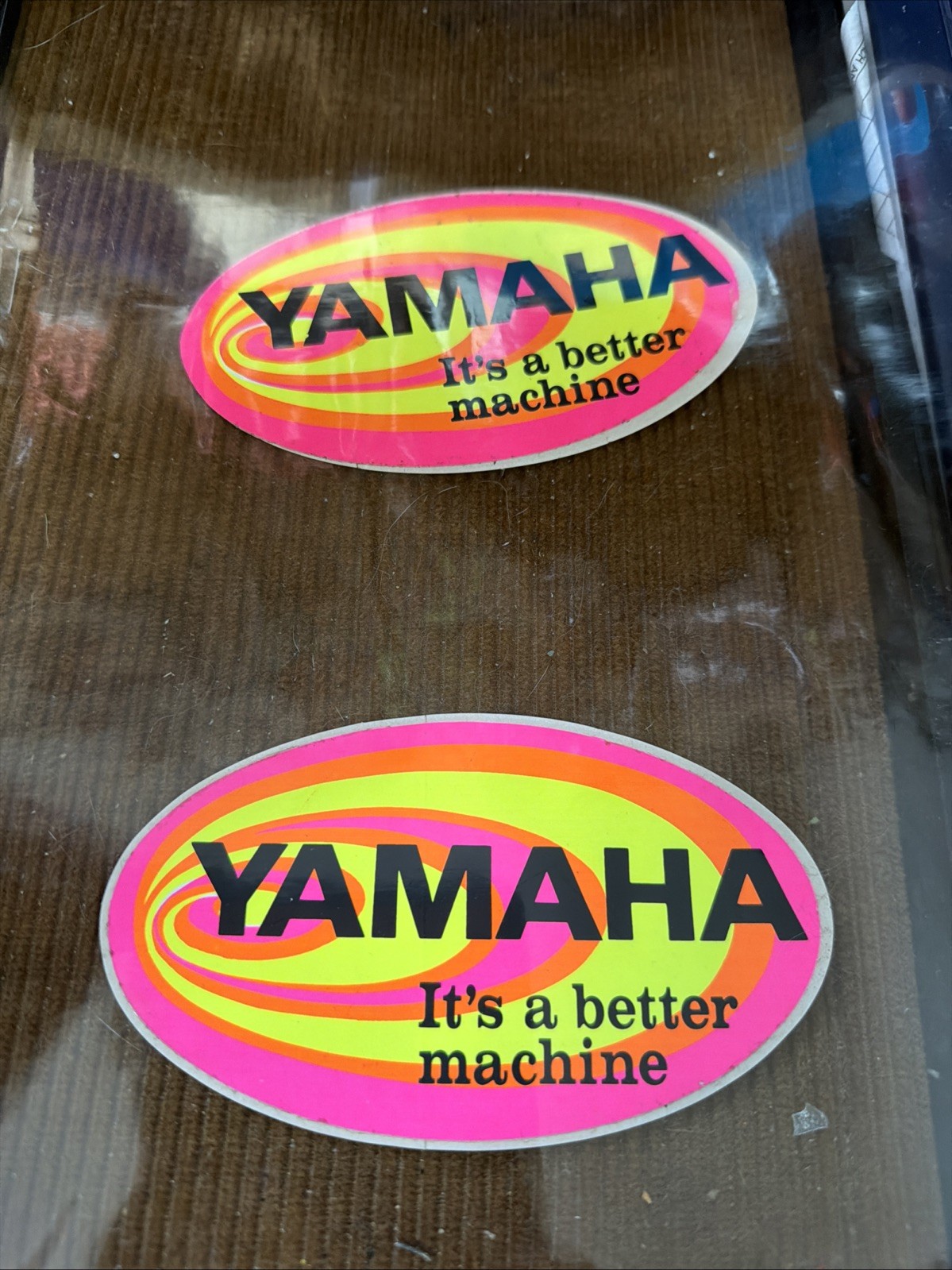 Vintage Mint Yamaha Its A Better Machine Stickers In Sleeve  Collectable /usable