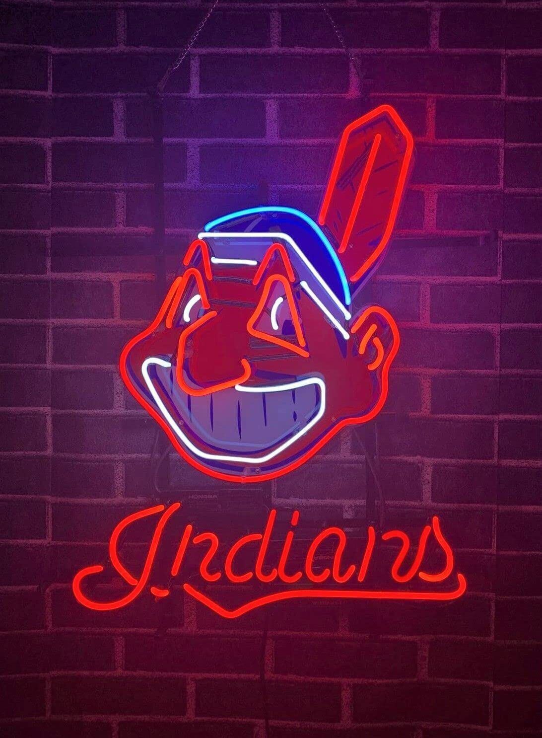 Cleveland Indians Chief Wahoo Bar 20