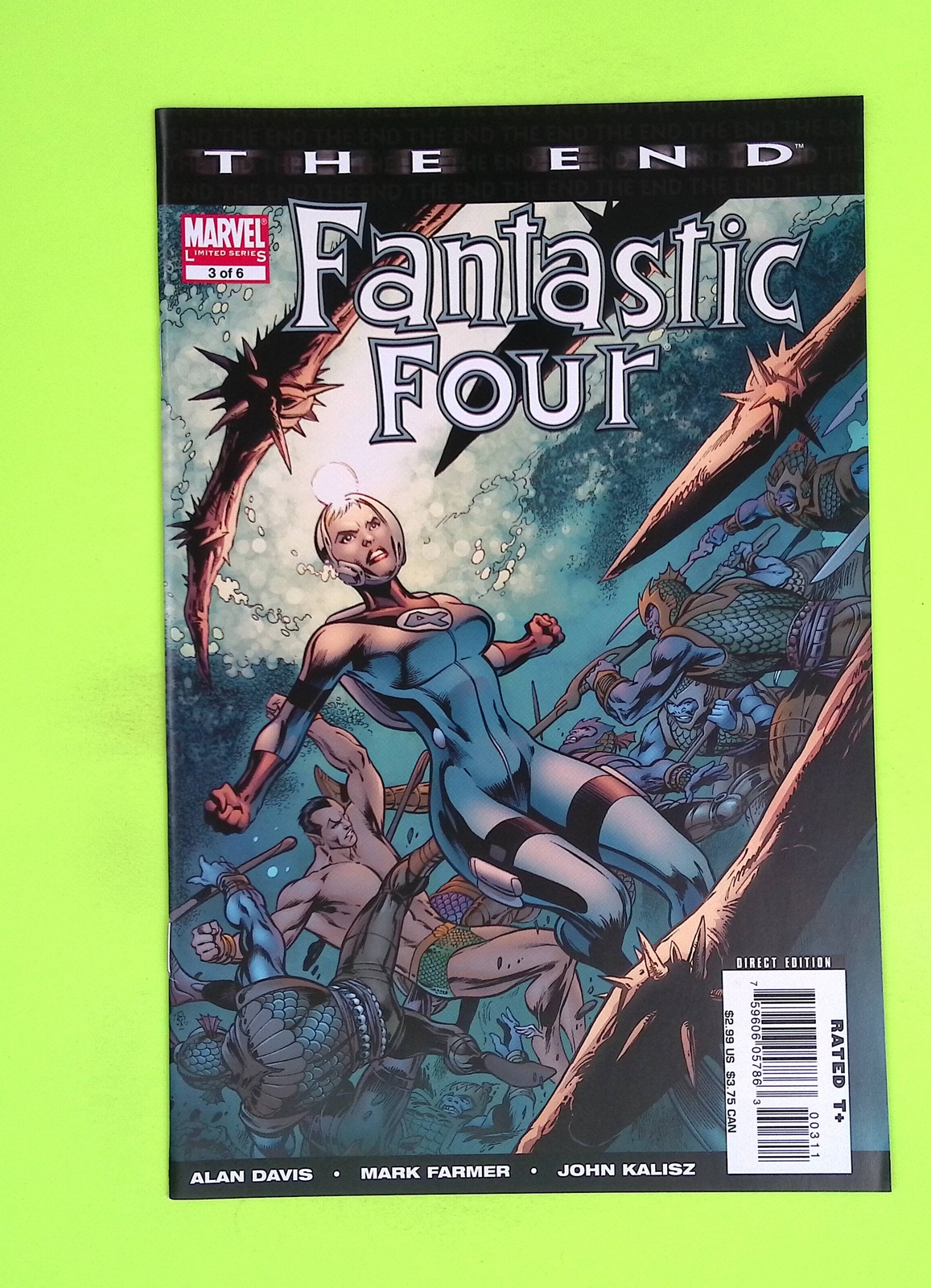 Fantastic Four The End #3 2007 Marvel Comics High Grade Comic Book J28-92