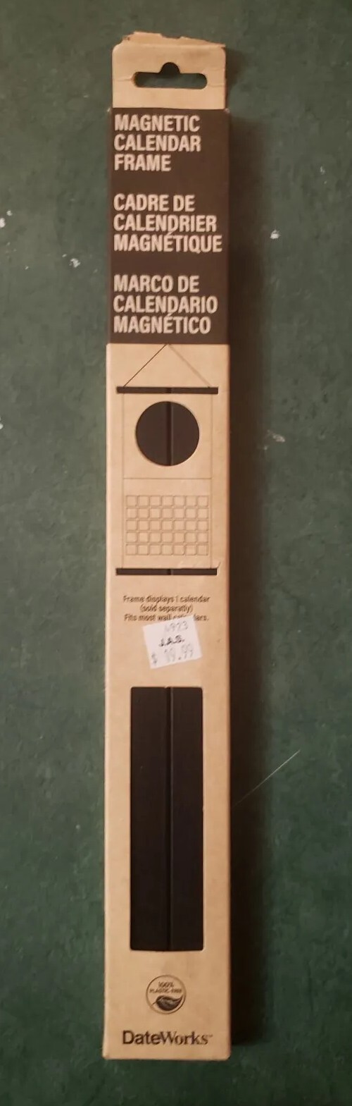 Magnetic Calendar Frame Black Trends International Fits Most Calenders Brand New