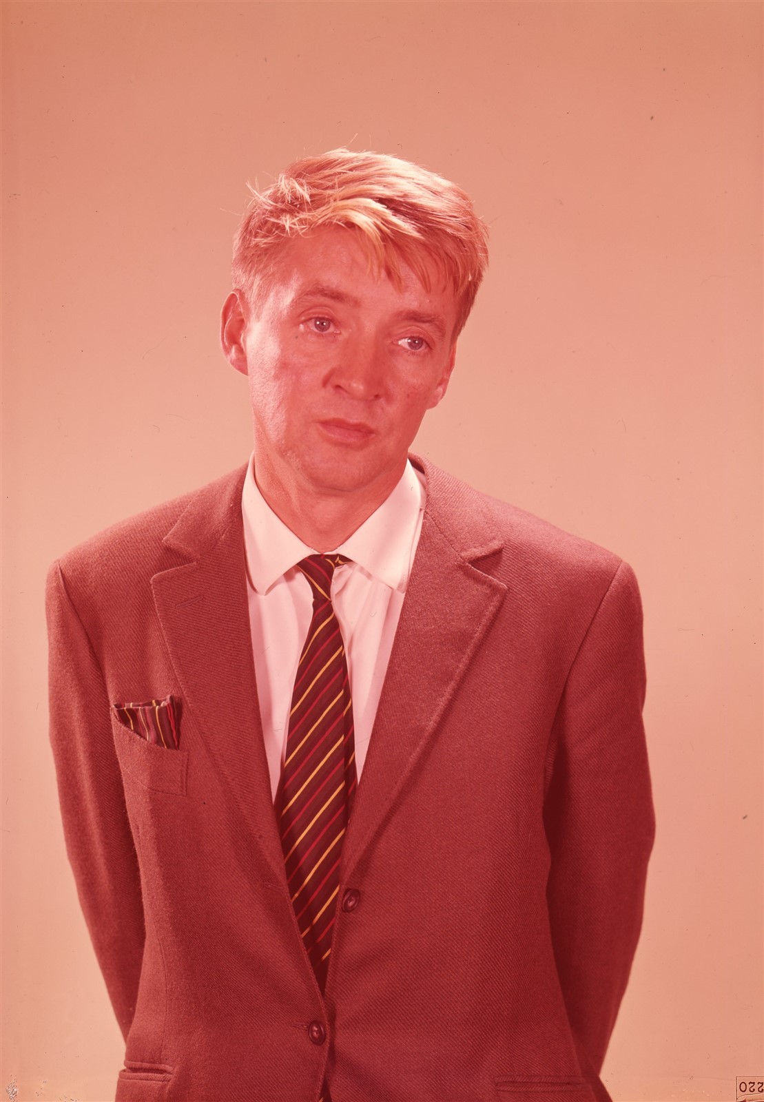 PFE4-145 OSKAR WERNER 1968 ORIGINAL NY MIRROR 5X7 COLOR TRANSPARENCY PFE4-145 OSKAR WERNER 1968 ORIGINAL NY MIRROR 5X7 COLOR TRANSPARENCY