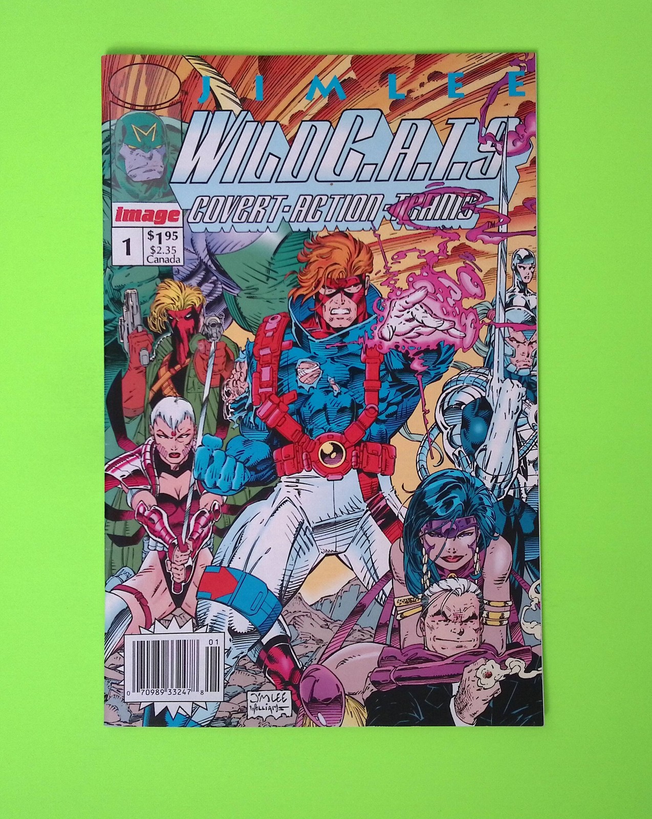 WildC.A.T.S. #1c Vol. 1 1992 Image Comics Variant Newsstand Higher Grade Q151-98