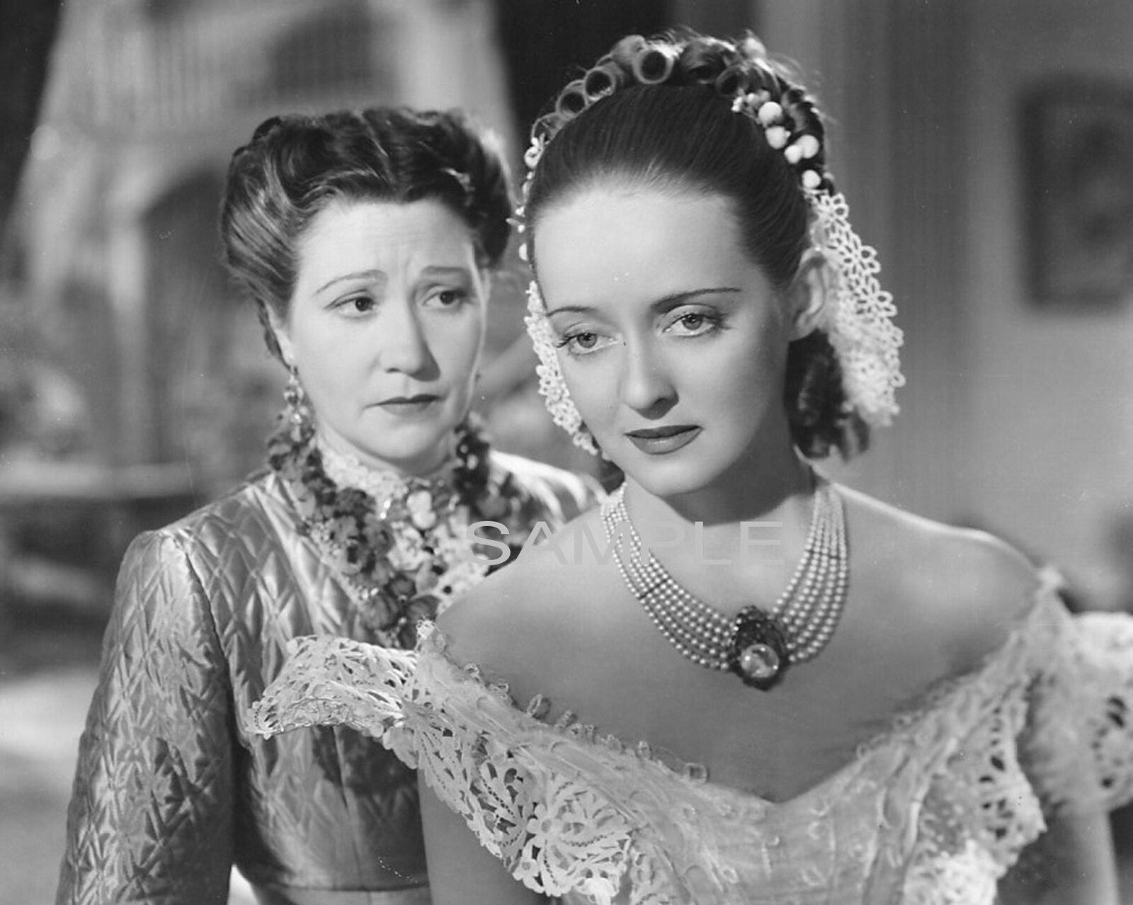 1938 BETTE DAVIS & Fay Bainter JEZEBEL Movie PHOTO  (159-a)