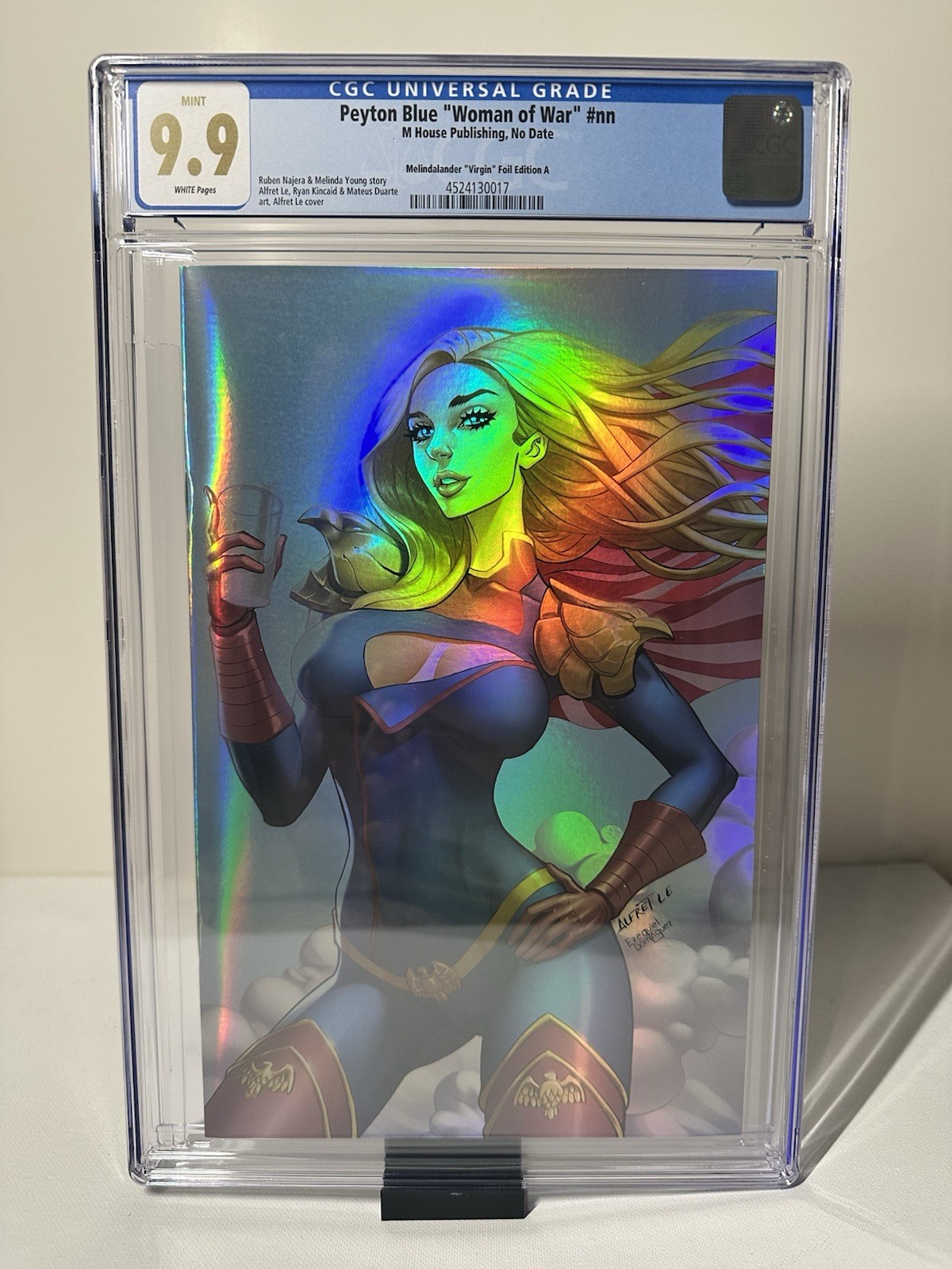 CGC 9.8 M House The Girls: Homelander. (The Boys Parody) Virgin FOIL 1 of 1 RARE