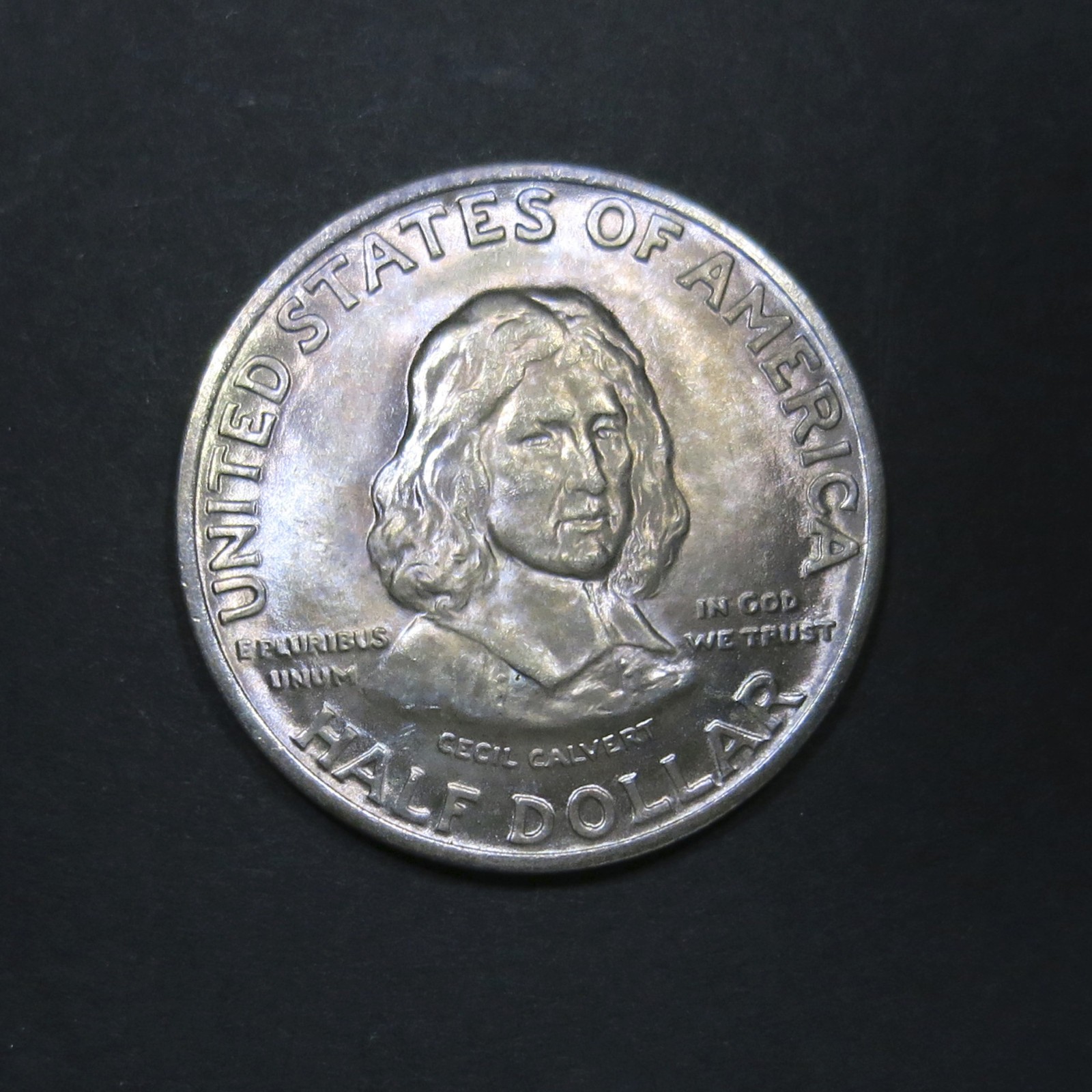 1934 Maryland Tercentenary Commemorative 50C