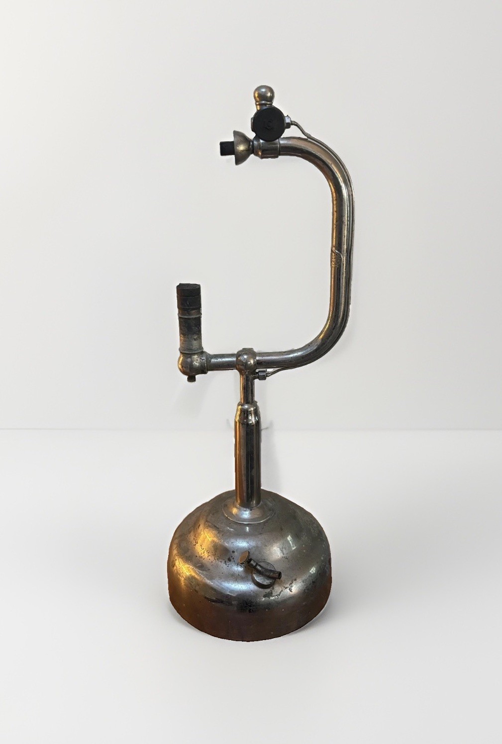 Rare Antique 1910 Tures No 24G Portable Gas Lamp Pat 1908 Milwaukee WI 23.5